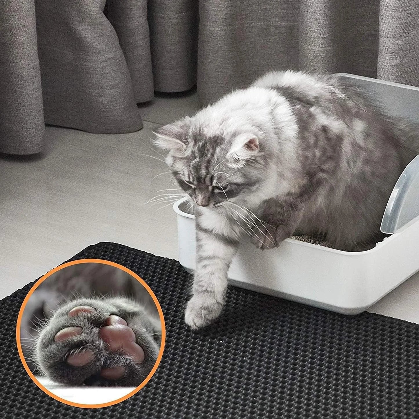 Cat Litter Trapping Mat - Liora Paws