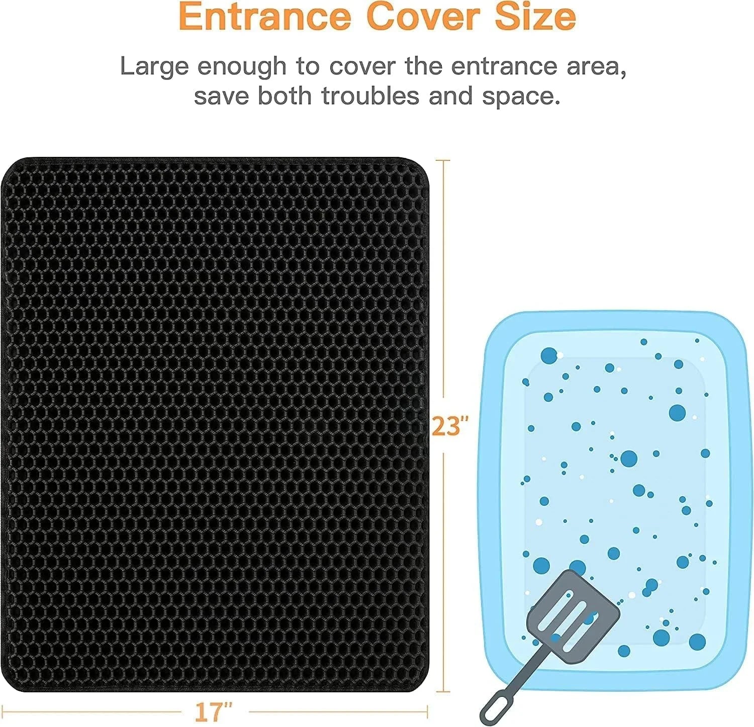 Cat Litter Trapping Mat - Liora Paws