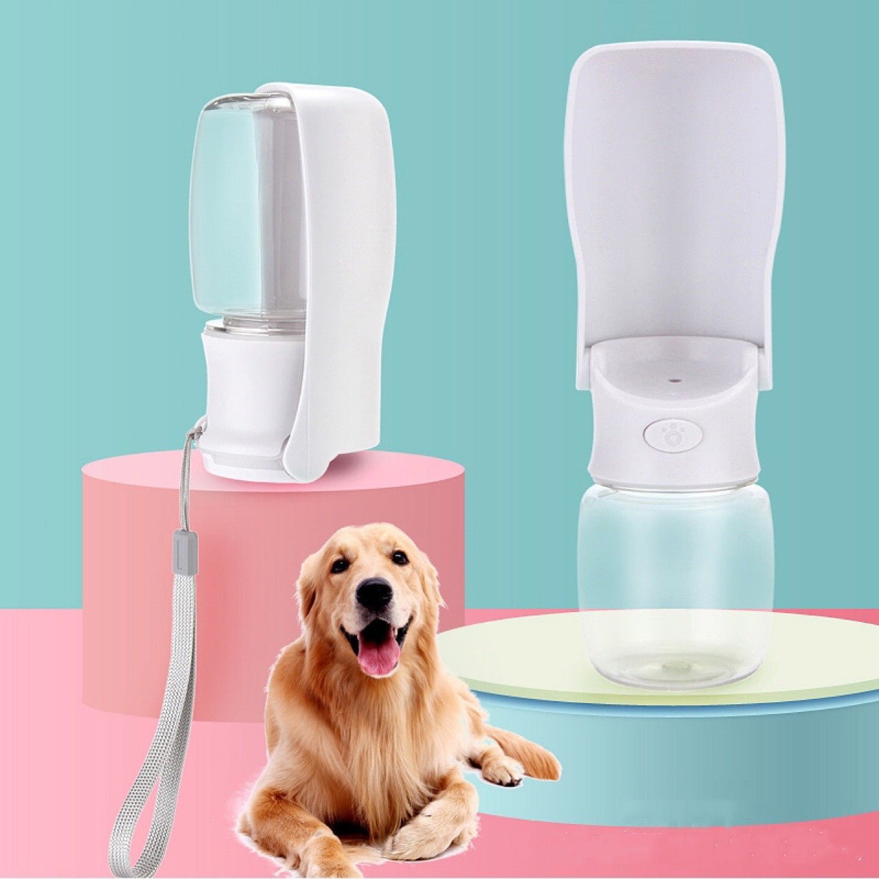 Dog Portable Water Bottle Foldable Pet Water Dispenser Pet Products - Liora Paws