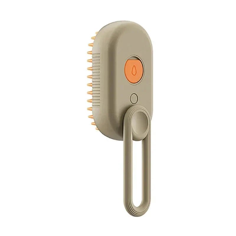 Electric Cat Steam Brush – 3 - In - 1 Pet Grooming Comb with Water Spray for Cats and Dogs, USB Rechargeable - Liora Paws