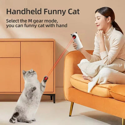 Automatic Cat Toy – Interactive Smart LED Laser - Liora Paws