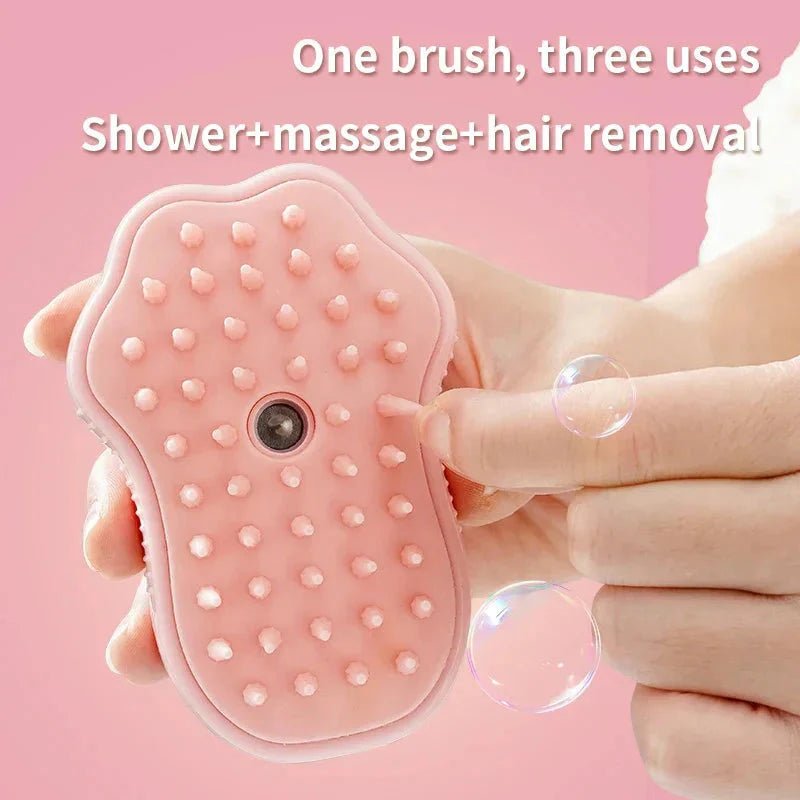 Electric Cat Steam Brush – 3 - In - 1 Pet Grooming Comb with Water Spray for Cats and Dogs, USB Rechargeable - Liora Paws
