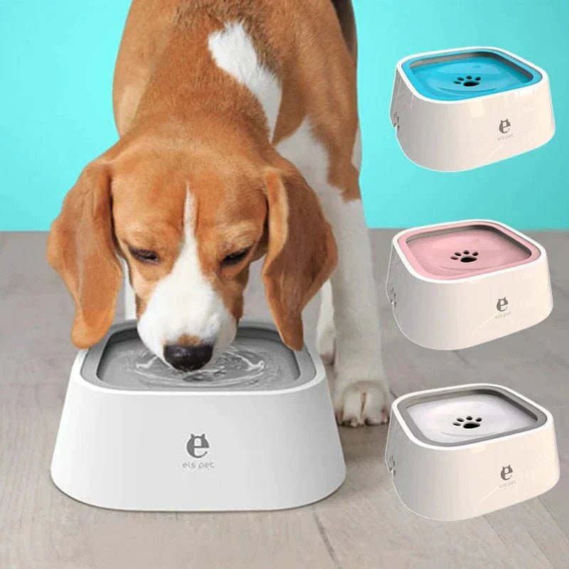 Dog Drinking Water Bowl with Floating Design - Non - Wetting, Non - Skid, Large Capacity - Liora Paws